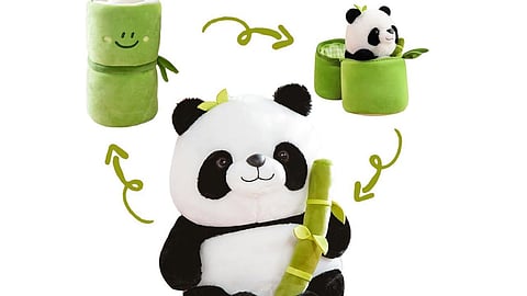 Plush toys can help create a cosy space.