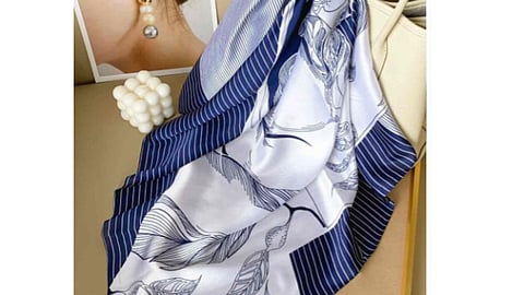 Simple and versatile ways to style a silk scarf for everyday outfits and different occasions.