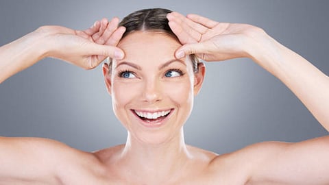 Collagen production slows, elastin fragments, and the extracellular matrix weakens that can decrease firmness and elasticity.