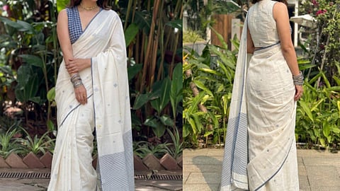 Here are five sarees in cotton, Jamdani, and Kalamkari styles for Poila Boishakh celebrations.
