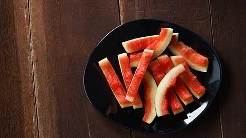 Watermelon rind can support better blood circulation, relaxed blood vessels, improved vascular function, and better heart health.