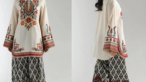 A relaxed yet stylish Farshi salwar suit is a must add to your wardrobe.