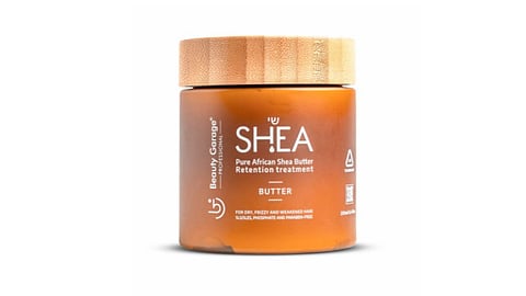 Everyday skincare products made with shea butter, placed together for a simple routine.