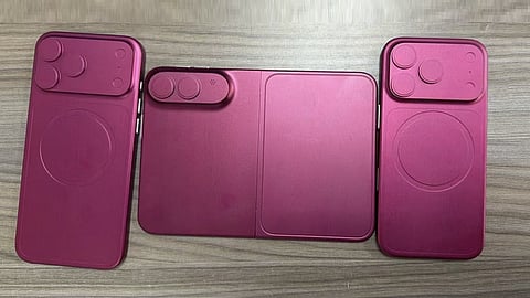 Exclusive iPhone Fold dummies give a first look at its final size.
