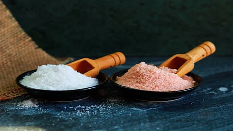 Sodium in white salt helps maintain fluid balance, supports nerve function, and regulates muscle contractions,
