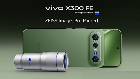 The Vivo X300 FE price in India starts at Rs 79,999 for the base variant.