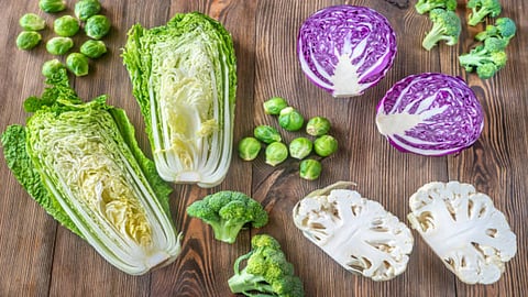 The presence of glucosinolates give cruciferous vegetables their unique aroma and flavour.