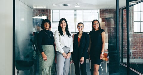 Women in diffrent types of workwear.