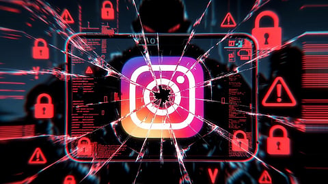 Instagram security alert related to a hacking campaign that targeted user accounts through Meta's AI chatbot.