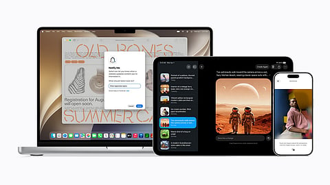 WWDC 2026 keynote highlighting Apple's latest Apple Intelligence updates.