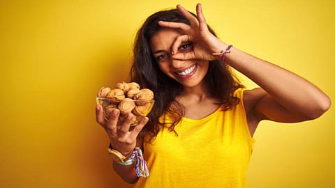 Walnuts are packed with healthy fats, essential minerals, key vitamins, and fibre.