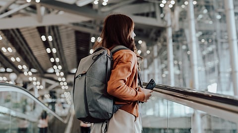 A woman laptop backpack is a best choice for commutes.