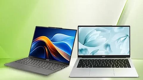 The Acer Aspire Lite Ryzen 3 7330U is the most affordable deal at ₹46,999.