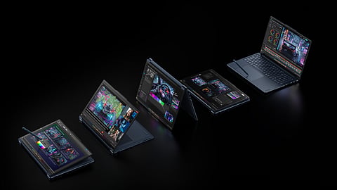 Lenovo Yoga Pro 9n and Yoga 9n 2-in-1 laptops featuring NVIDIA RTX Spark.