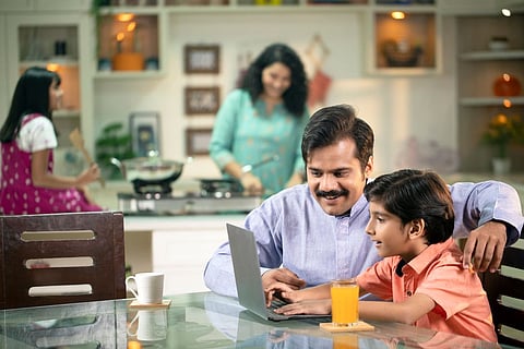 Parents experience inevitable school transitions and childhood growth