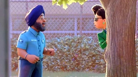 For the first time, a Sikh character is appearing in a Disney Pixar film