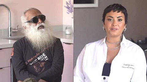 Sadhguru and Demi Lovato chat about aliens and spirituality in their new podcast