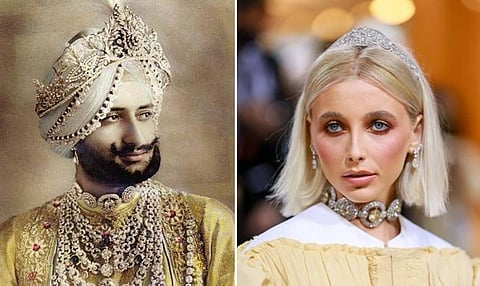 Controversy arises around Emma Chamberlain’s decision to wear the Maharaja of Patiala’s necklace to the Met Gala