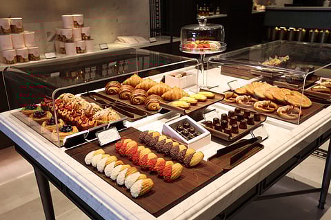 Cafe Madeleine is home to a delightful selection of cakes, pastries, breads, and signature madeleines