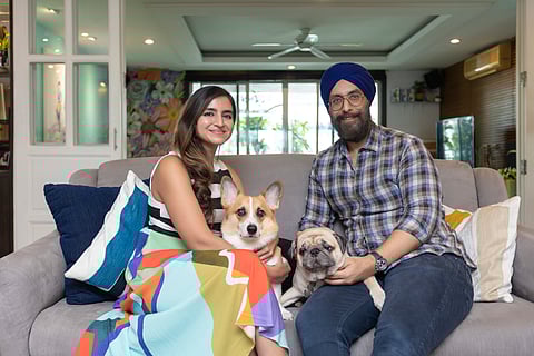Muralist Jeevna Kaur Bajaj’s dazzling home will never let you be at peace with plain walls again.
