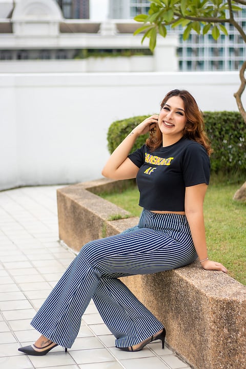 Dhiksha Sajnani adds her artistic touch to anything and everything related to fashion and style