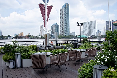 The Siam Tea Room, at Asiatique the Riverfront, showcases rich traditional Thai cuisine