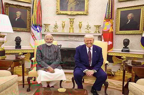 Narenda Modi And Donald Trump