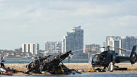 സീ വേൾഡ് ഹെലികോപ്റ്റർ അപകടത്തിന് മുമ്പ് റേഡിയോ തകരാർ