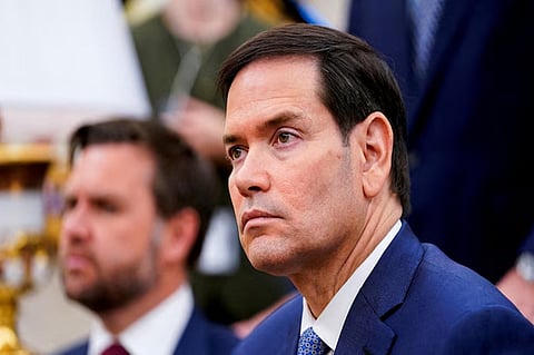 US Secretary of State Marco Rubio