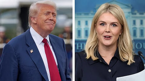 പ്രസ് സെക്രട്ടറിക്ക് നേരെ ലൈംഗികച്ചുവയോടെയുള്ള പരാമർശവുമായി ട്രംപ്