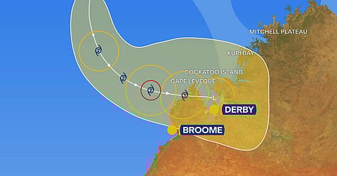 WAയിൽ ചുഴലിക്കാറ്റ് മുന്നറിയിപ്പ്