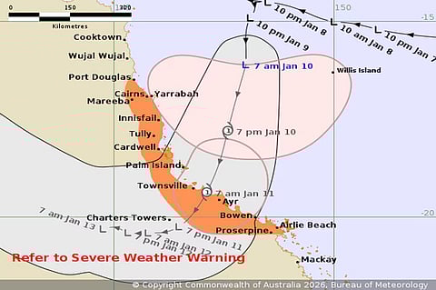 Cyclone Warning for North Queensland