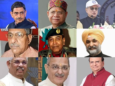 വിവിധ സംസ്ഥാനങ്ങൾക്ക് പുതിയ ഗവർണർമാർ