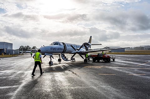 Sharp Airlines introduces a 5% fuel levy