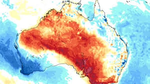 ഓസ്ട്രേലിയയിൽ ശൈത്യകാലത്തിനു മുമ്പ് ഉഷ്ണ തരംഗം