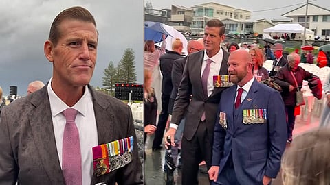 ബെൻ റോബർട്ട്സ്-സ്മിത്ത് ഗോൾഡ് കോസ്റ്റ് അൻസാക് ദിന പരിപാടിയിൽ