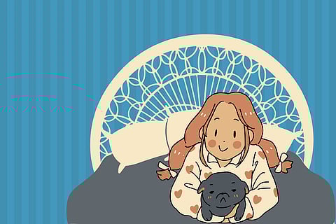 Almost half of Americans sleep with pets.(Pixabay)