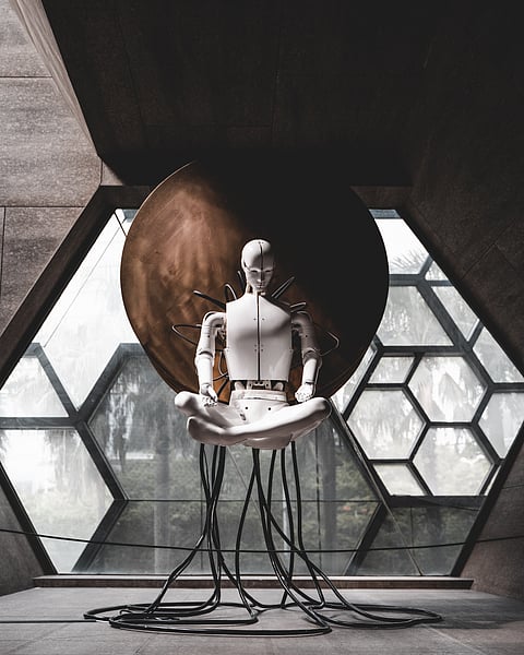 E-skin that can feel pain may help create touch-sensitive robots.(Unsplash)