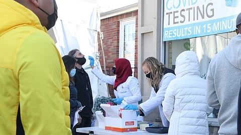 The WHO warns new variants of COVID-19 are spreading and people must remain vigilant and employ public health measures to protect themselves from contracting and transmitting the deadly disease (representational image - Unsplash)