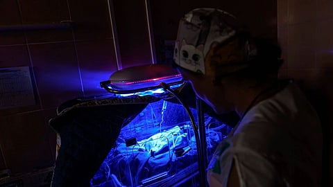 Russia's invasion of Ukraine affects the hospitals, which leads only Pokrovsk Perinatal Hospital to care for preterm babies in Pokrovsk (VOA)