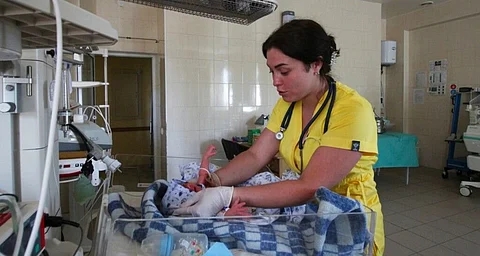 Bubble Nasal Devices Saving Premature Babies in War-Torn Ukraine (representational image - VOA)