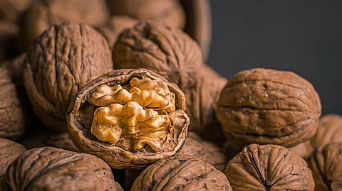 Previous research has linked walnuts to lower blood pressure and suggested they prevent diabetes and heart disease. However, these results are yet to be backed up by a rigorous clinical trial (Image source- Unsplash)