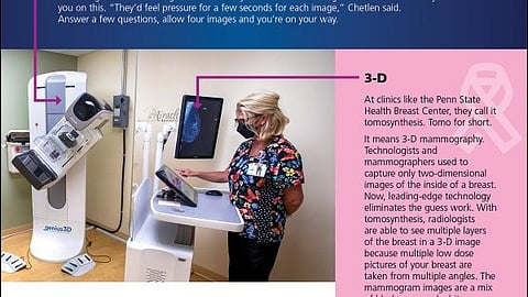 The Medical Minute: What happens at a 3-D mammogram(Newswise)