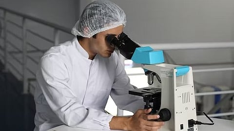 The ‘mini eyes’ developed in this research allow scientists to study light-sensing cells from the human eye at an individual level and in more detail than ever before. (Unsplash)