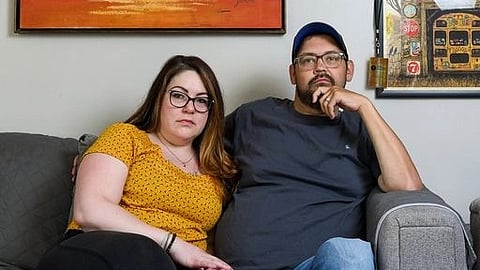 Elizabeth and Nick Woodruff of Binghamton, New York, were sued for nearly $10,000 by the hospital where Nick’s infected leg was amputated.