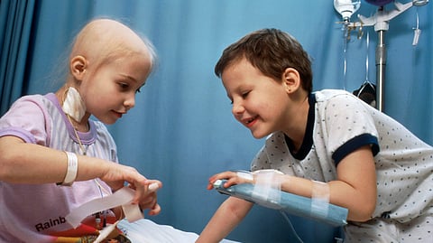 Researchers observed encouraging response rates in older or high-risk patients with newly diagnosed AML who were treated with the triplet combination therapy of azacitidine, venetoclax and magrolimab .(Representational Image :Unsplash)