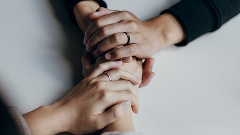 Approach the conversation in a nonjudgmental way and consider offering to help if you have the capacity to do so. (Image : Unsplash)