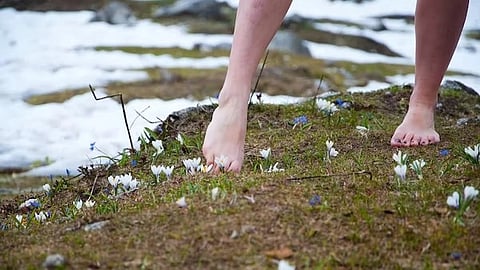 Dry skin is the most typical cold-weather foot concern