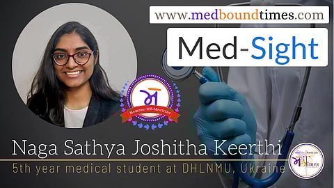 Naga Sathya Joshitha Keerthi, MBBS student