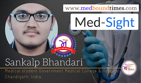Sankalp Bhandari, Medical student